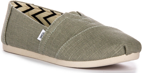 Toms Alpargata Heritage In Grey For Women