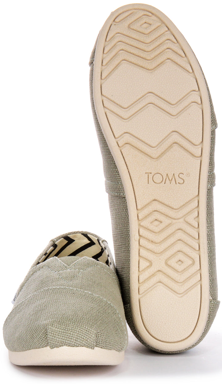 Toms Alpargata Heritage In Grey For Women