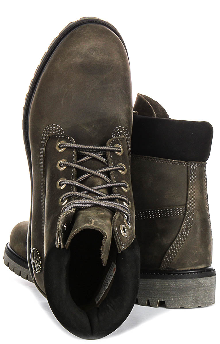 Timberland 6 Inch Boots A2P6W In Grey For Men