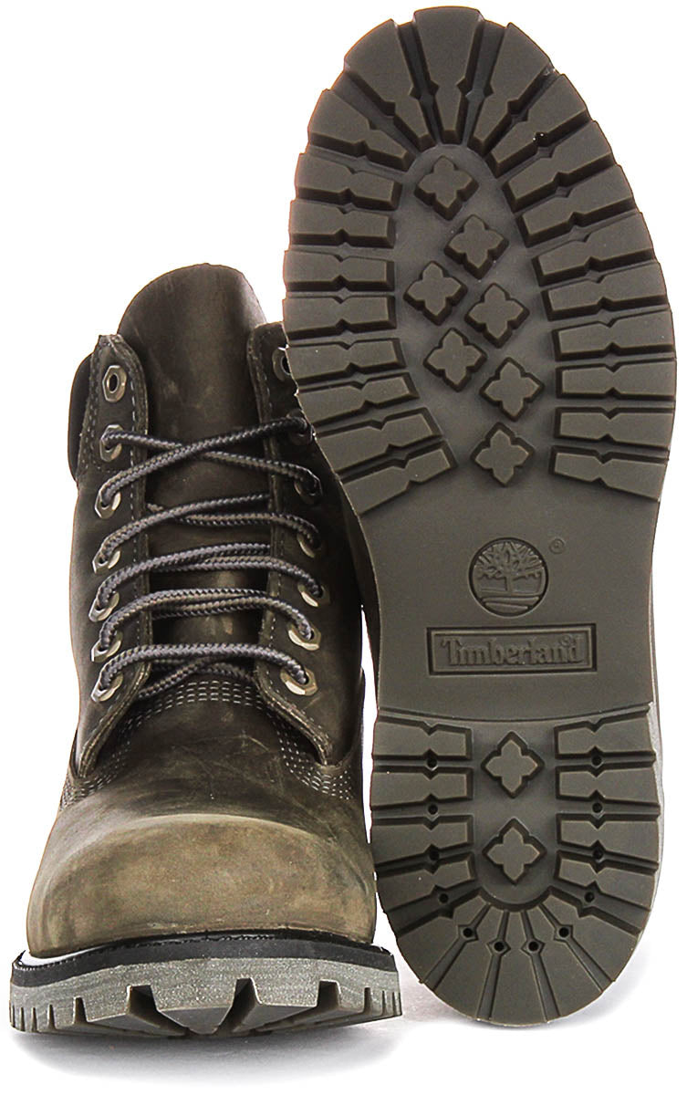 Timberland 6 Inch Boots A2P6W In Grey For Men