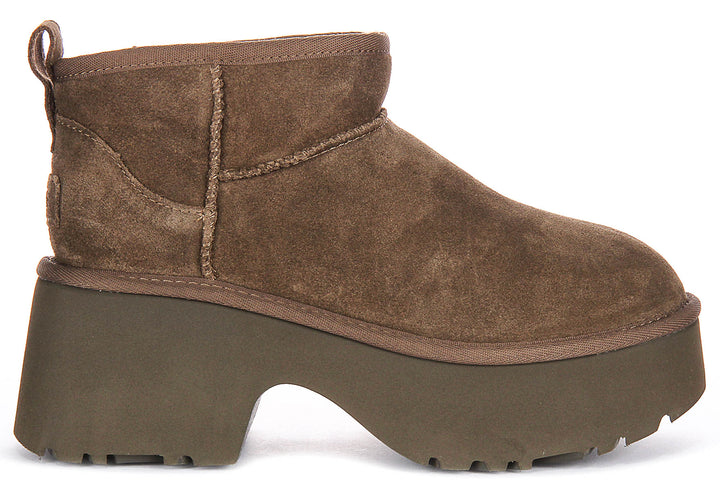 Ugg Australia Ultra Mini Heel In Grey For Women