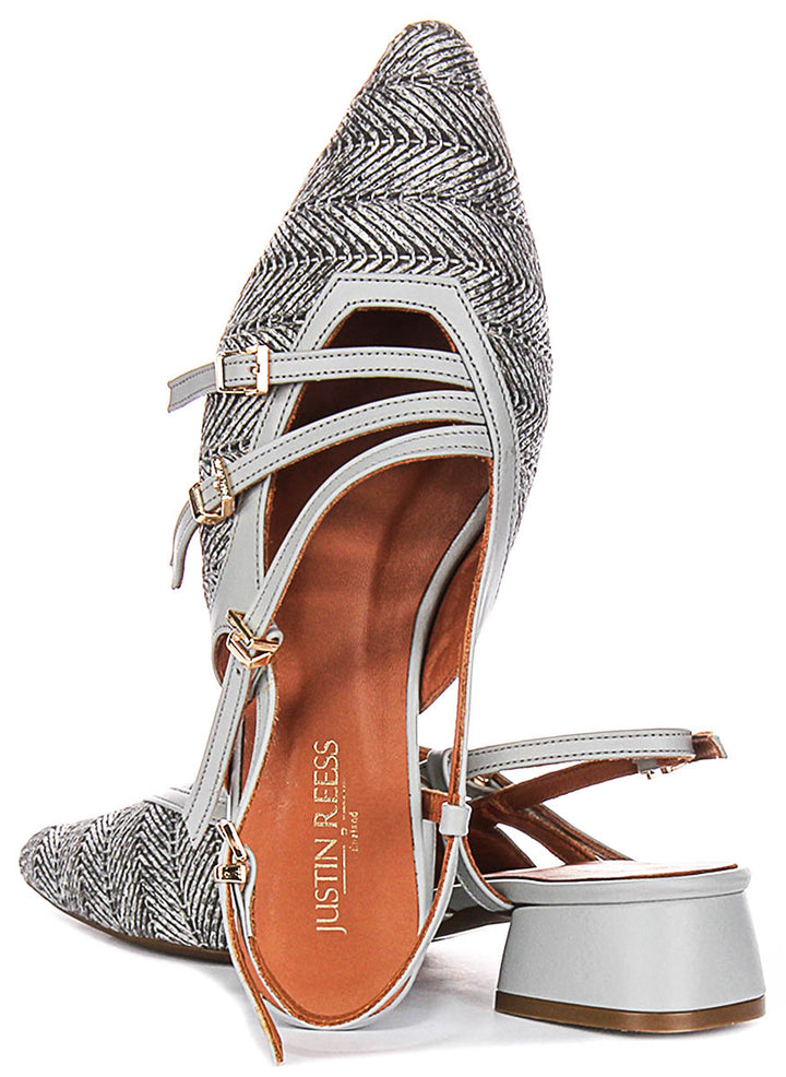 Justinreess England Nellie In Grey For Women