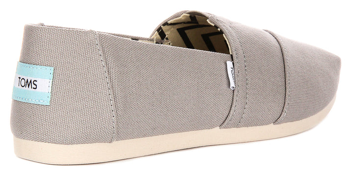 Toms Alpargata In Grey For Women