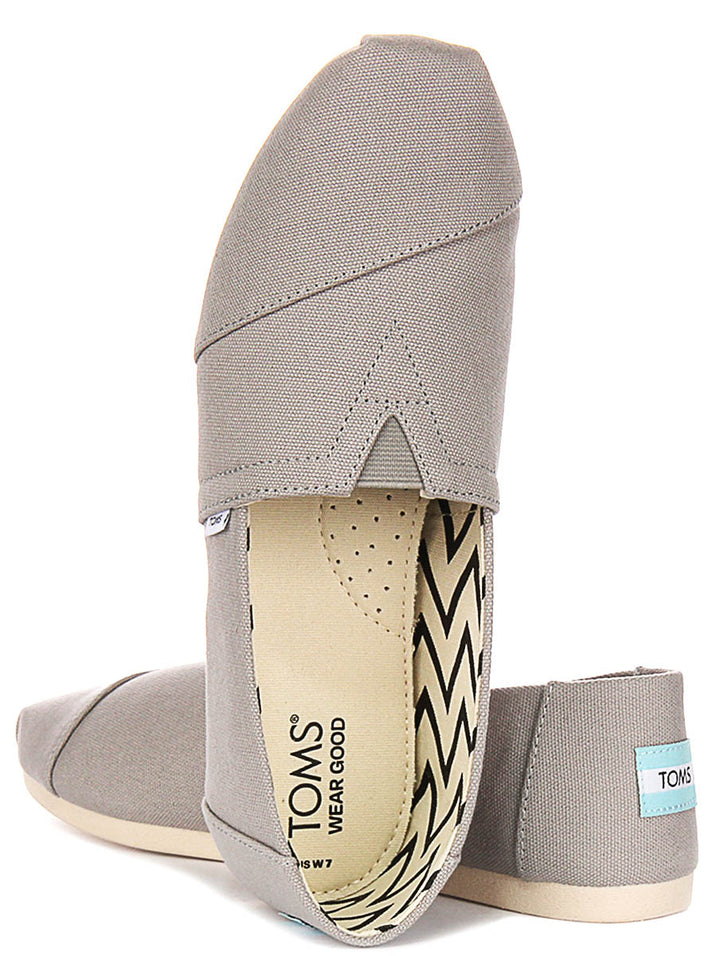 Toms Alpargata In Grey For Women