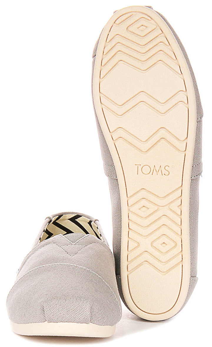 Toms Alpargata In Grey For Women