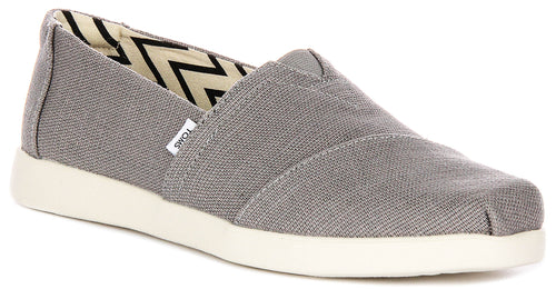 Toms Alpargata Plus In Grey For Women