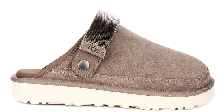 Ugg Australia Goldencrest Clog II In Grey For Men