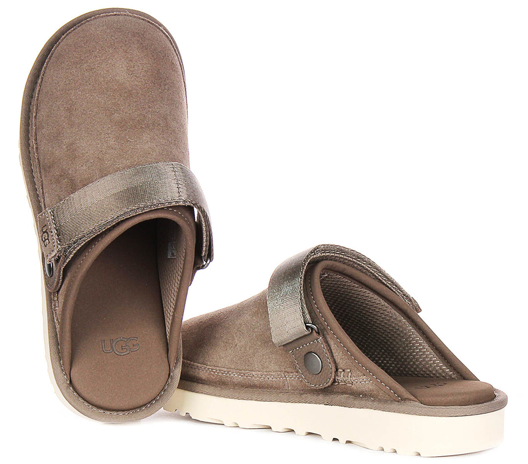 Ugg Australia Goldencrest Clog II In Grey For Men