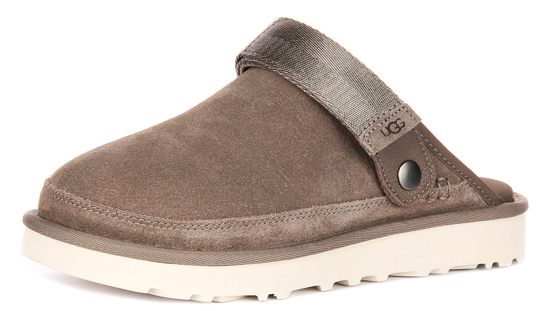 Ugg Australia Goldencrest Clog II In Grey For Men