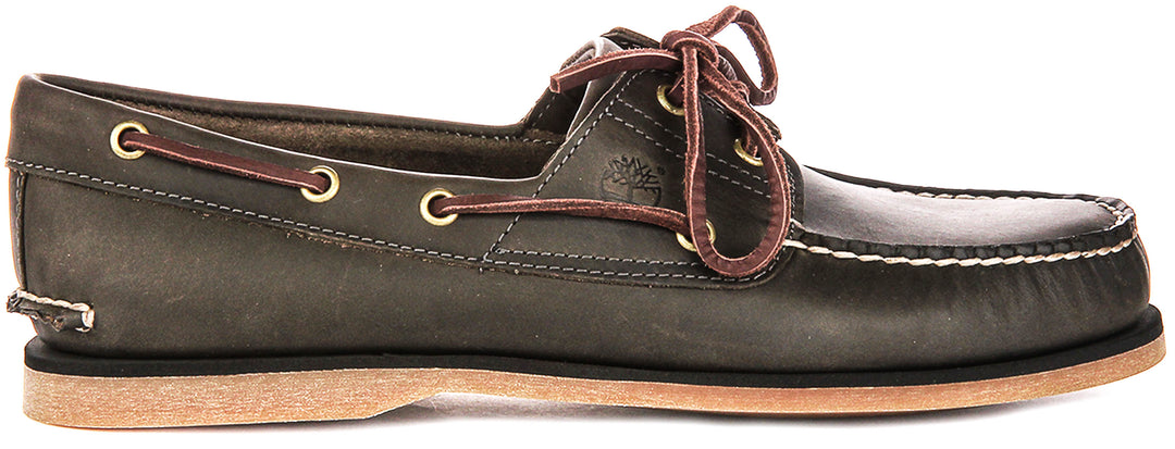 Timberland Classic Boat Shoe A2GER in Grigio da Uomo