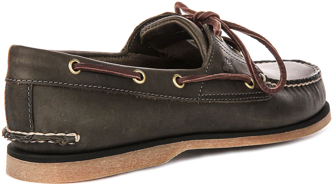 Timberland Classic Boat Shoe A2GER in Grigio da Uomo