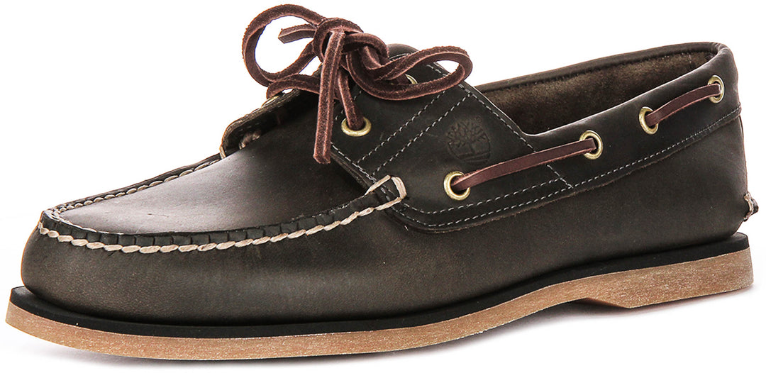 Timberland Classic Boat Shoe A2GER in Grigio da Uomo