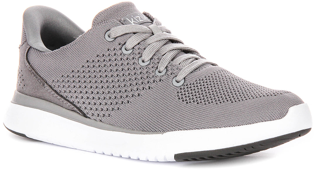 Kizik Lima In Grey Sneakers
