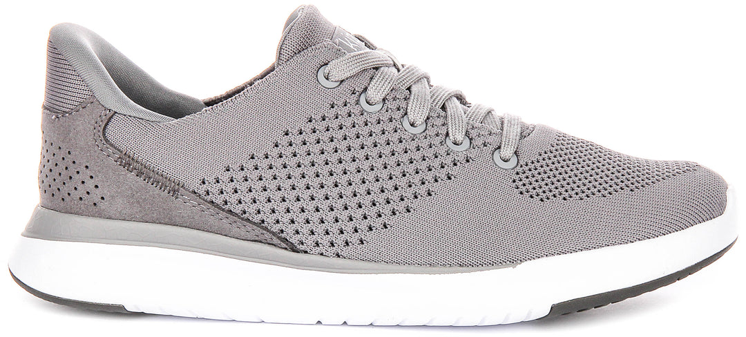 Kizik Lima In Grey Sneakers