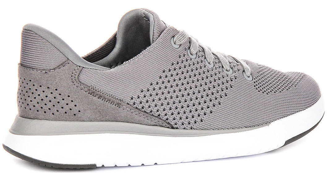 Kizik Lima In Grey Sneakers