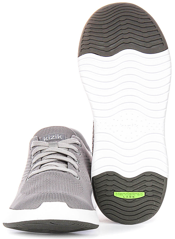 Kizik Lima In Grey Sneakers