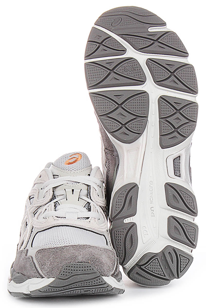 Asics Gel NYC In Grey Orange for Men
