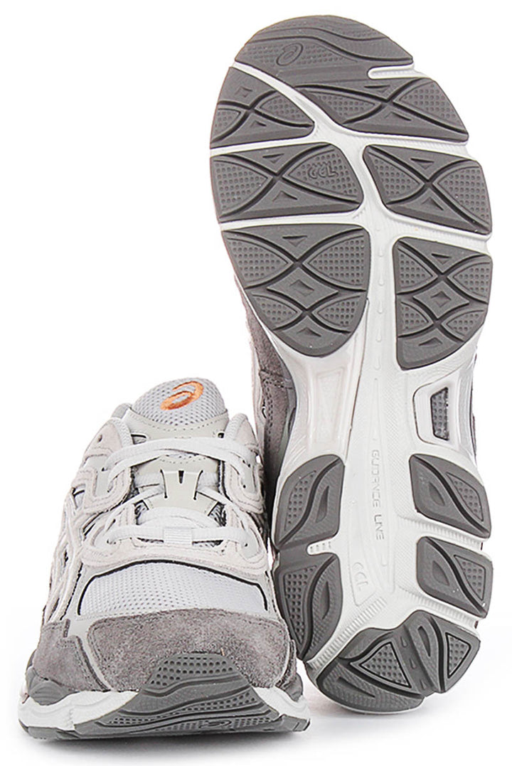 Asics Gel NYC In Grey Orange for Men