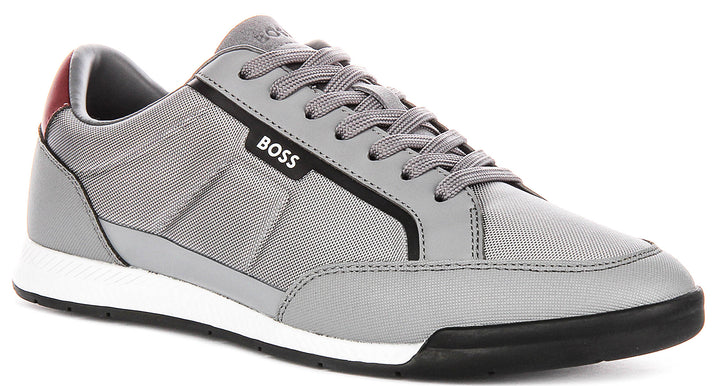 Boss Nitan Low profile Tx In Grey For Men