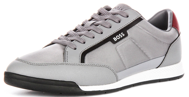 Boss Nitan Low profile Tx In Grey For Men