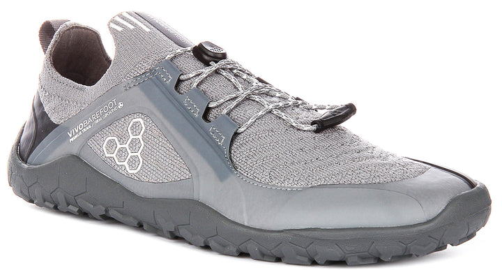 Vivobarefoot Primus Trail In Grey For Women