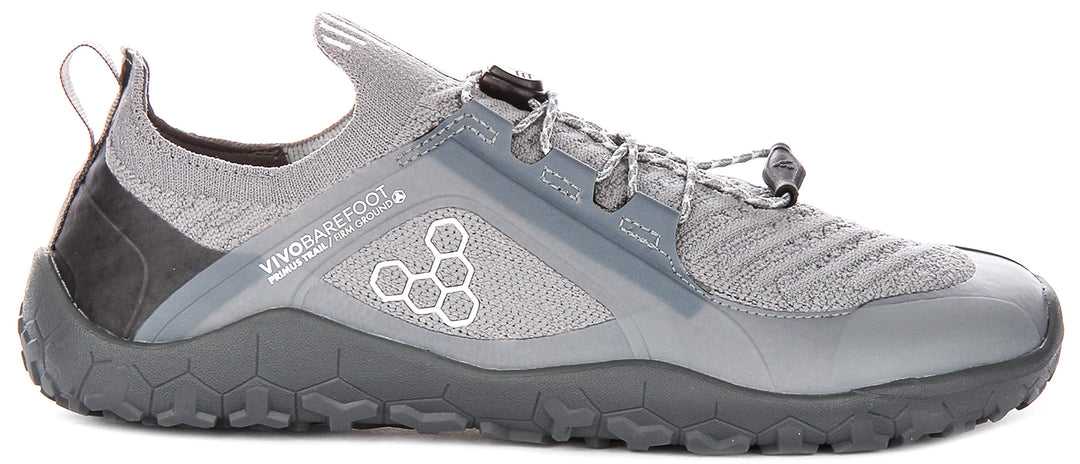 Vivobarefoot Primus Trail In Grey For Women