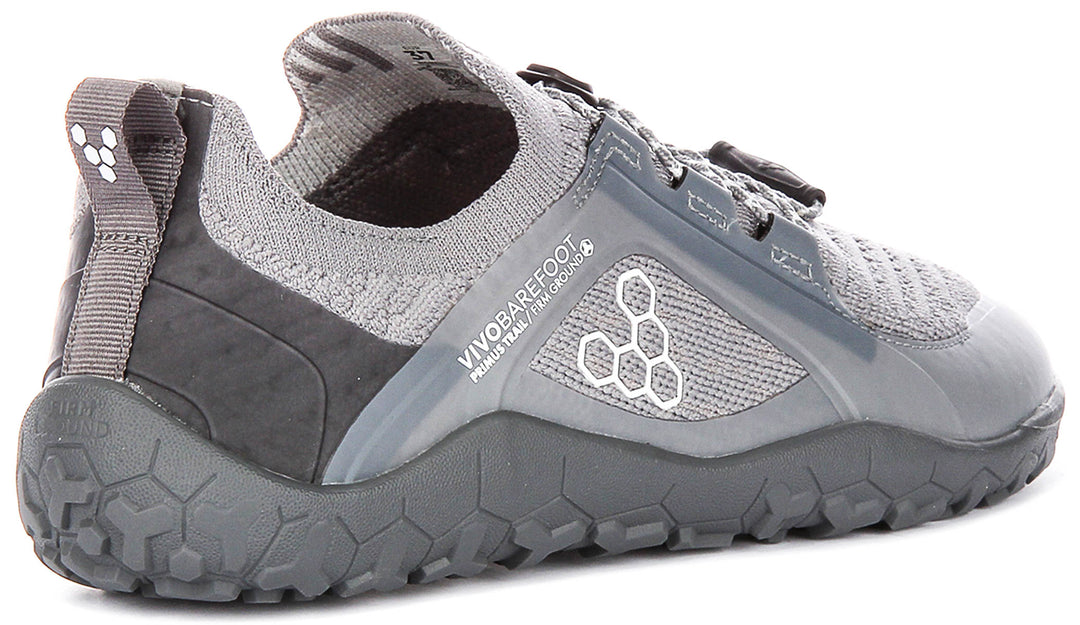 Vivobarefoot Primus Trail In Grey For Women