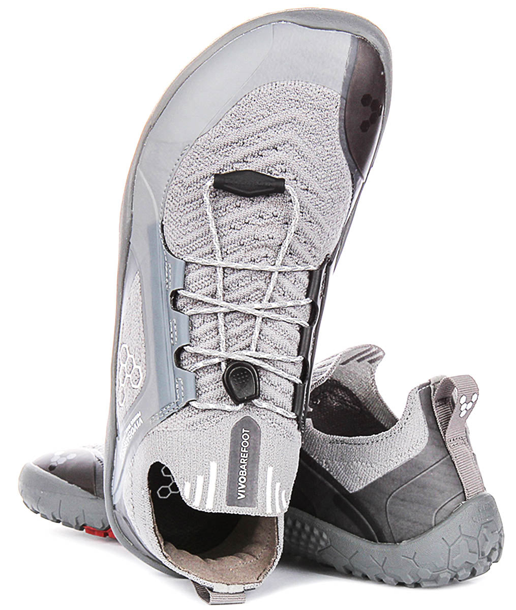 Vivobarefoot Primus Trail In Grey For Women
