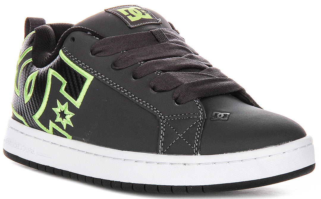Dc Shoes Court Graffik In Grey For Men