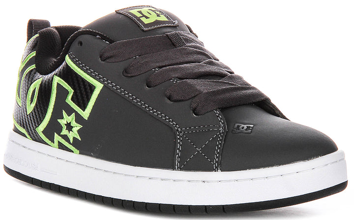 Dc Shoes Court Graffik In Grey For Men