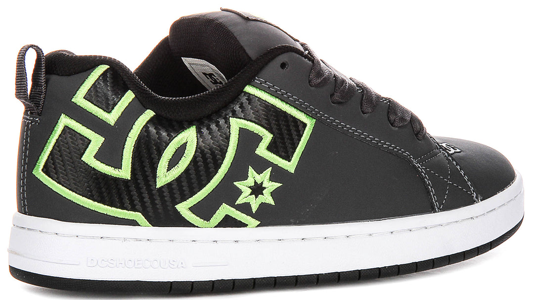 Dc Shoes Court Graffik In Grey For Men