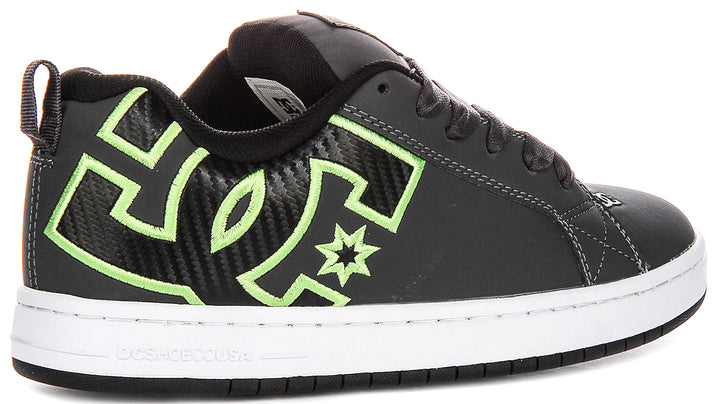 Dc Shoes Court Graffik In Grey For Men