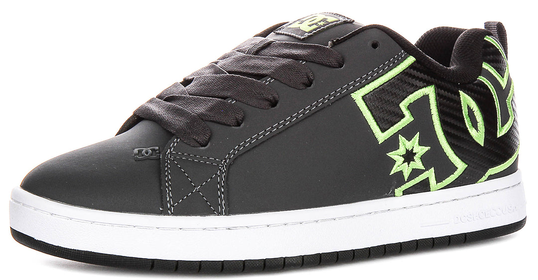 Dc Shoes Court Graffik In Grey For Men