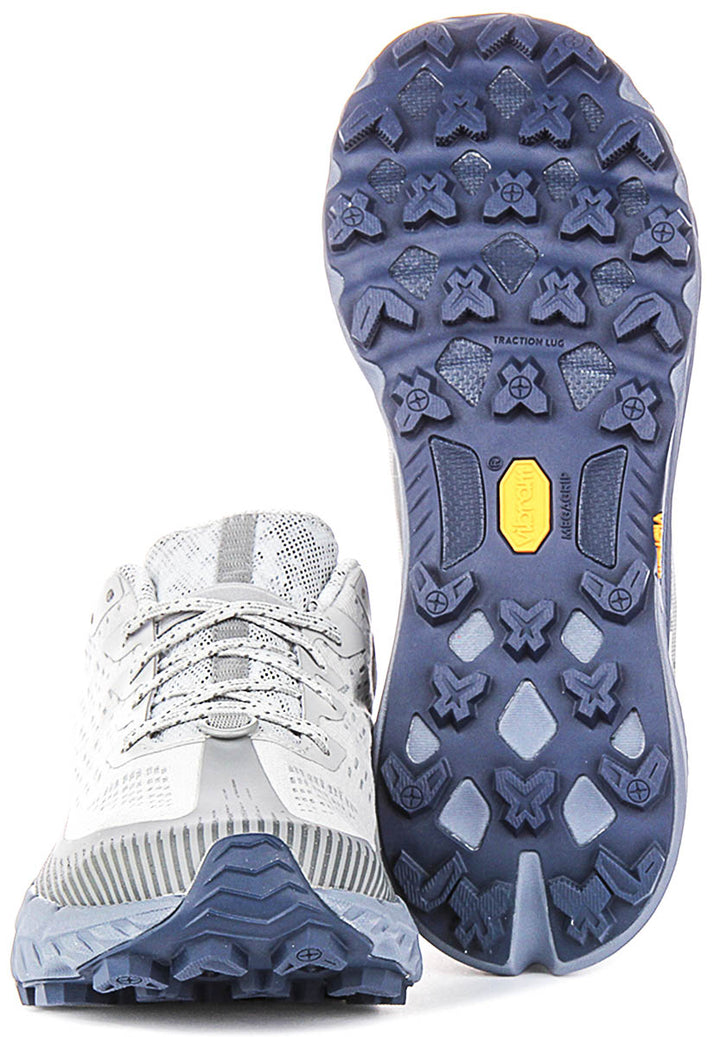 Merrell Agility Peak 5 In Grey Blue For Men