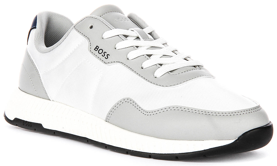 Boss Titanium Runner In Grey For Men
