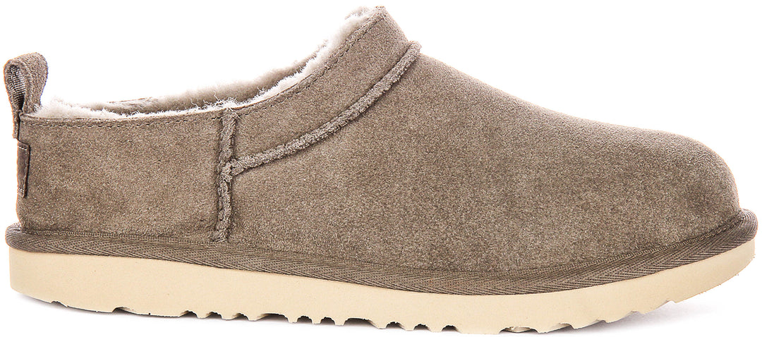 Ugg Australia K Classic Micro In Grey For Juniors