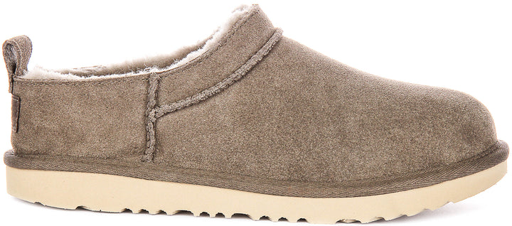 Ugg Australia K Classic Micro In Grey For Juniors