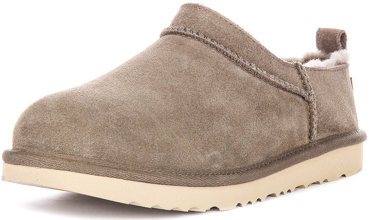 Ugg Australia K Classic Micro In Grey For Juniors