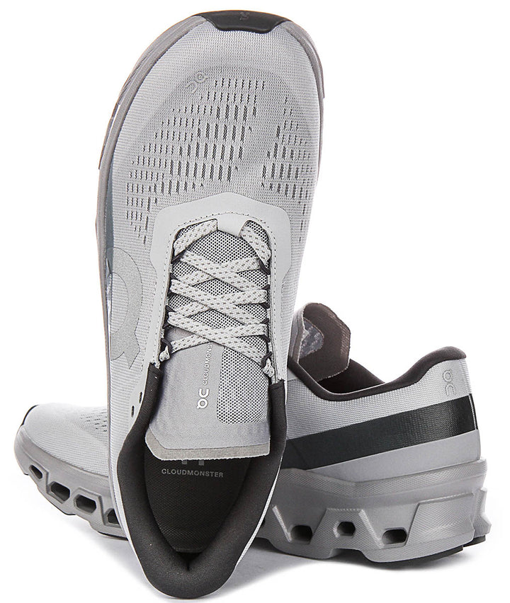 On Running Cloudmonster 1 In Grey For Men