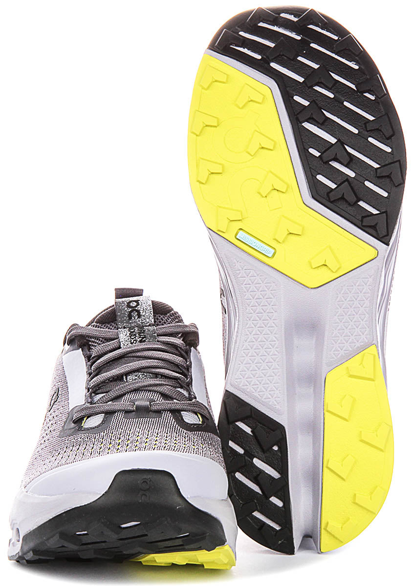 On Running Cloudsurfer Trail 2 In Grey For Women