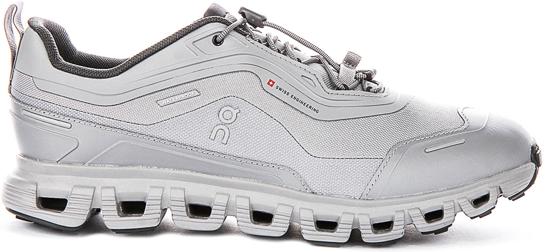 On Running Cloud 6 Geo Waterproof In Grey For Men