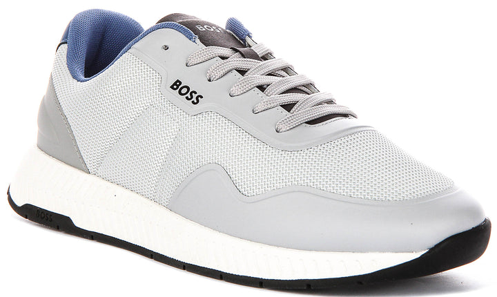 Boss Titanium Runner In Grey For Men