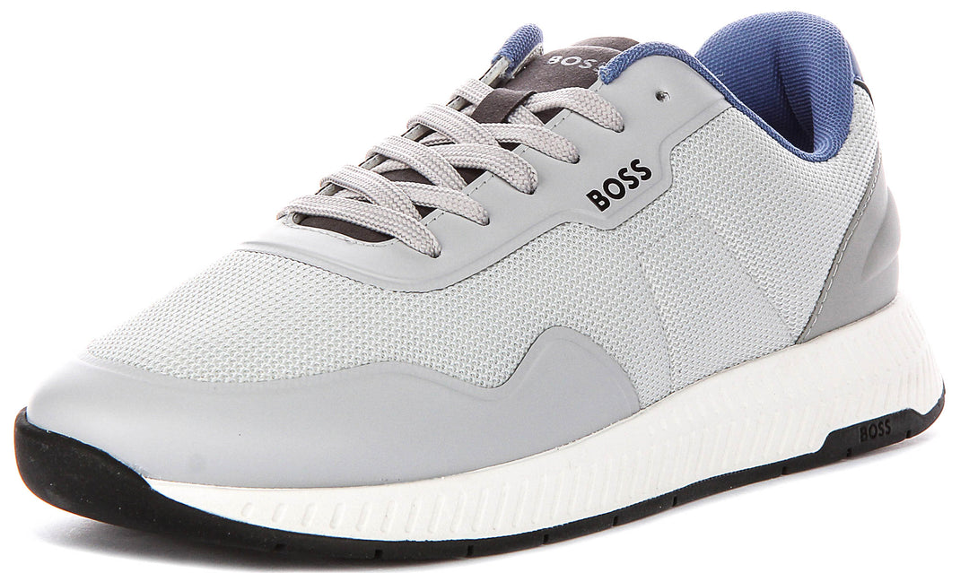 Boss Titanium Runner In Grey For Men