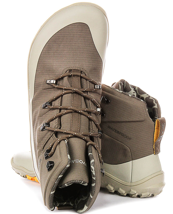 Vivobarefoot Tracker Textile In Grey For Men