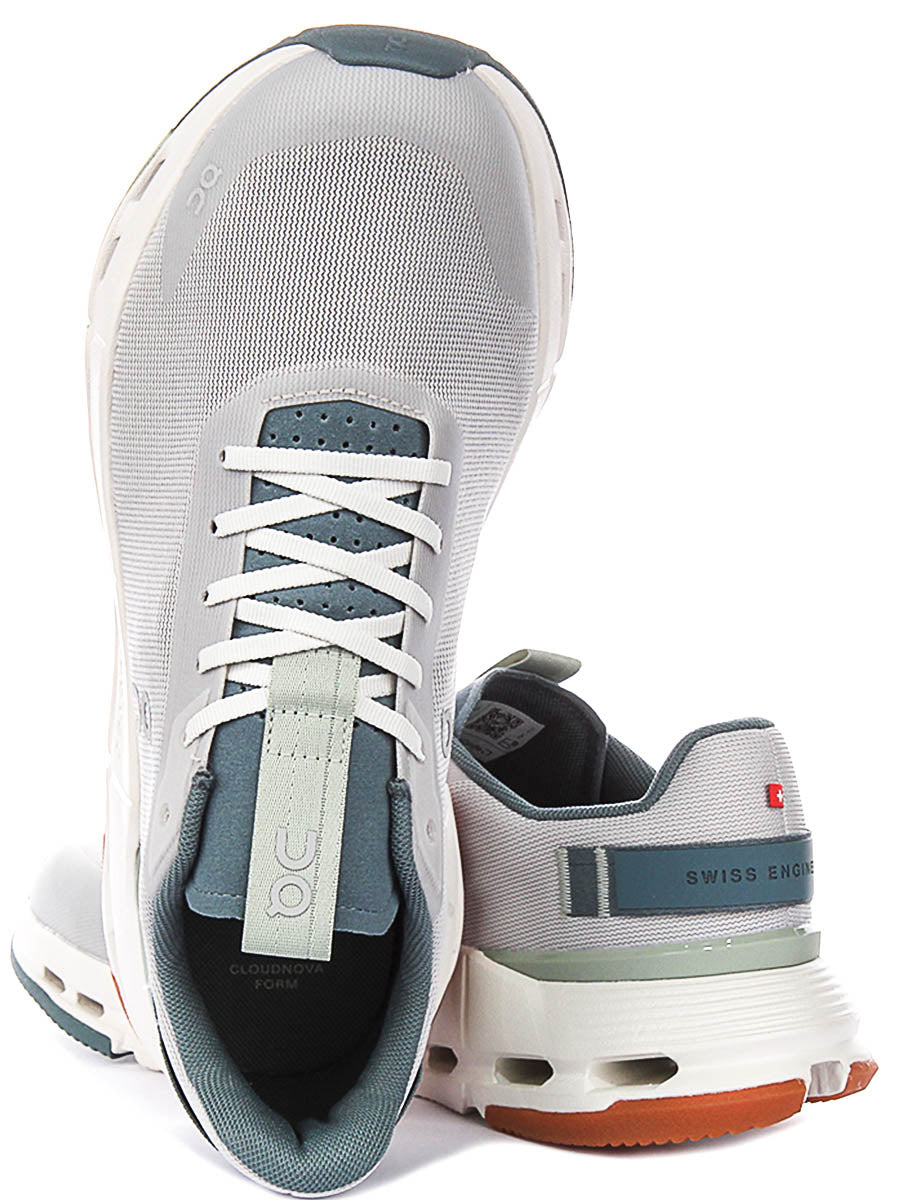 On Running Cloudnova Form 2 In Grey For Men