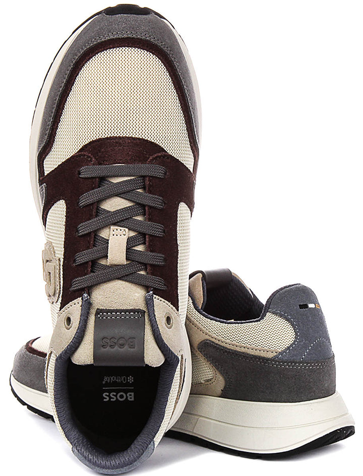 Boss Vinston Runn In Grey For Men