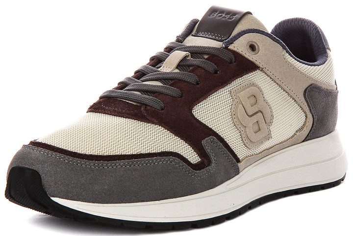 Boss Vinston Runn In Grey For Men