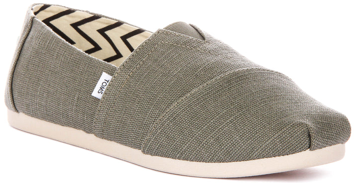 Toms Alpargata Cls In Grey For Men