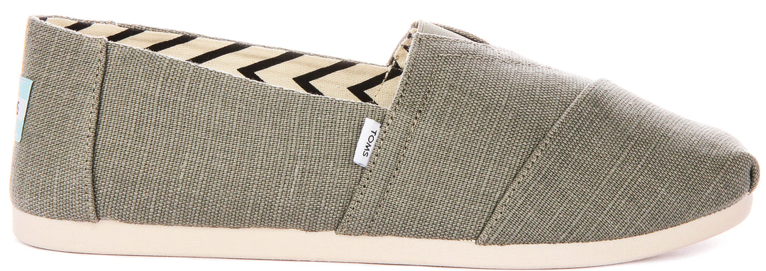 Toms Alpargata Cls In Grey For Men