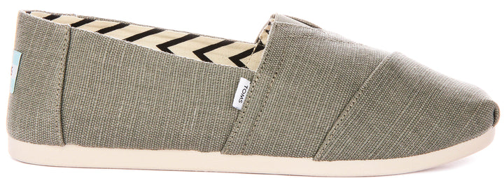 Toms Alpargata Cls In Grey For Men